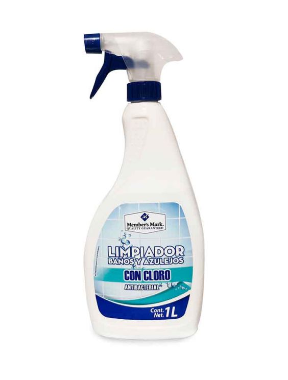 Limpiador De Baños Y Azulejos Antibacterial 1L Atomizador – PREVEN
