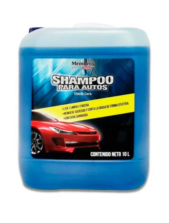 Kit Cuidado Limpieza Para Carro Shampoo Incluye 7 Productos