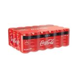 Pack De Refresco Coca Cola Sin Azucar 235Ml C/24Uds (Lata)