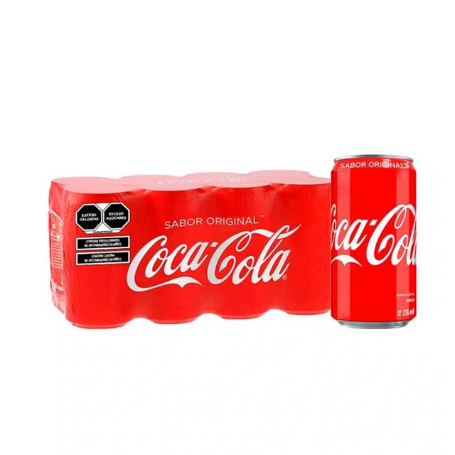 Pack De Refresco Coca Cola 235Ml C/24Uds (Lata) – PREVEN NEGOCIOS