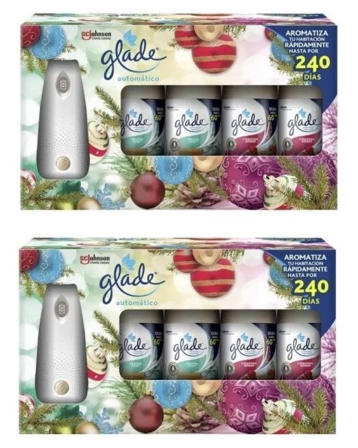 Difusor Aromatizante Glade Automático 8repuestos + 2 Difusor_0