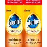 Lustrador De Muebles En Aerosol Pledge Pack 2 De 460 Ml C/u_0