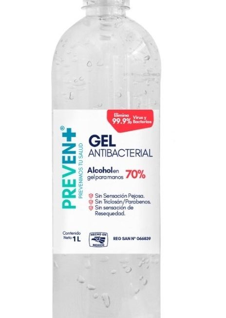 Gel Antibacterial Para Manos Al 70% (premium) - 1litro_0