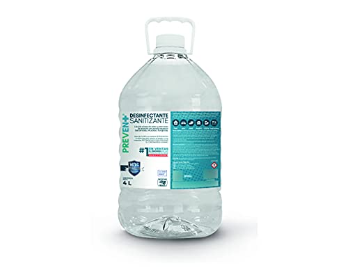 Desinfectante Sanitizante PREVEN+ LÃ­quido Multiusos 4LT a base de Sales Cuaternarias - Rinde hasta 400 litros_0