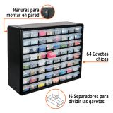 ORGANIZADOR CON 64 GAVETAS