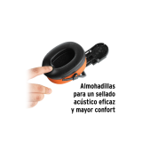 OREJERAS AJUSTABLES PARA CASCO MOD. 12356