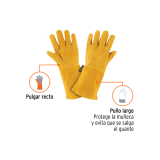 PAR DE GUANTES DE CARNAZA MOD. 14242