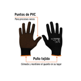 PAR DE GUANTES TEXTILES CON PUNTOS PVC MOD. 12650