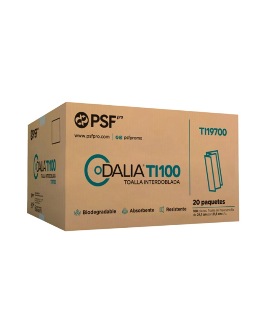 CAJA DE 2000 TOALLA INTERDOBLADA 20_100 DALIA