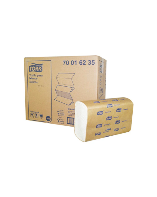 CAJA DE 2100 TOALLA INTERDOBLADA BLANCA HD TORK