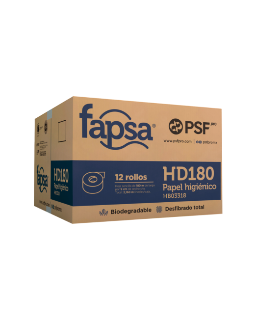 CAJA DE 6 PAPEL HIGIÉNICO HD180 FAPSA