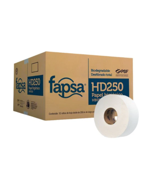 CAJA DE 6 PAPEL HIGIÉNICO HD250 FAPSA