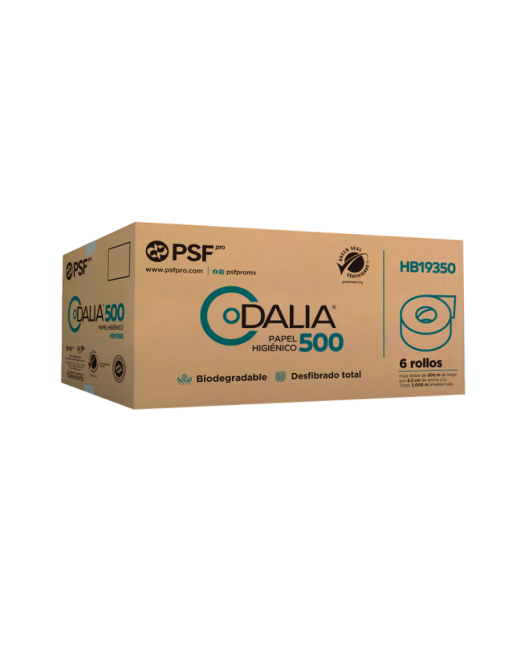 CAJA DE 6 PAPEL HIGIÉNICO HOJA DOBLE 500m DALIA