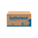 CAJA DE 6 PAPEL HIGIÉNICO JUMBO COMFORT HOJA DOBLE 500m INSTITUCIONAL