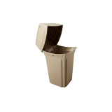 CONTENEDOR RANGER 132 L BEIGE CON DOS PUERTAS