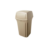 CONTENEDOR RANGER 132 L BEIGE CON DOS PUERTAS