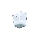 Vaso Cubo Trunco 3.5oz Para Candy Bar