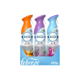 AROMATIZANTE EN AEROSOL FEBREZE AIR 3 PZAS DE 250 G C/U